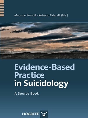 cover image of Evidence-Based Practice in Suicidology